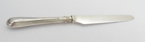 EDWARDIAN CASED SET OF SILVER HANDLED DESSERT CUTLERY - ADDITIONAL PHOTO 5