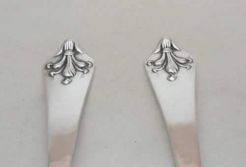 EXCEPTIONAL SILVER CHRISTENING SET LONDON 1920 - ADDITIONAL PHOTO 3