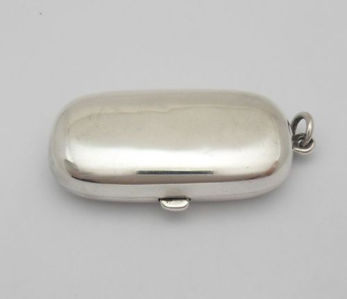 EDWARDIAN SILVER DOUBLE SOVEREIGN CASE CHESTER 1902 - ADDITIONAL PHOTO 1