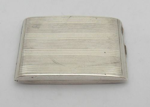 ART DECO SILVER MATCHBOOK COVER BIRMINGHAM 1927 - ADDITIONAL PHOTO 2