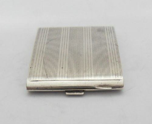 ART DECO SILVER MATCHBOOK COVER BIRMINGHAM 1927 - ADDITIONAL PHOTO 4