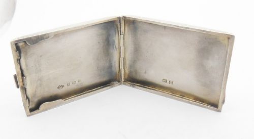 ART DECO SILVER MATCHBOOK COVER BIRMINGHAM 1927 - ADDITIONAL PHOTO 7