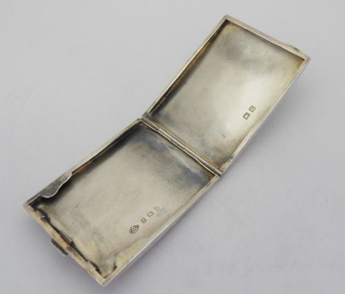 ART DECO SILVER MATCHBOOK COVER BIRMINGHAM 1927 - ADDITIONAL PHOTO 11