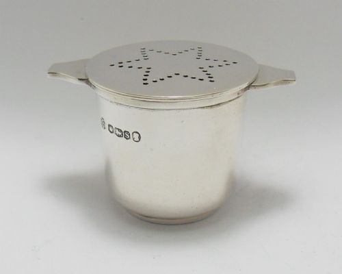 UNUSUAL SILVER PEPPERSPICE SHAKER SHEFFIELD 1935 - ADDITIONAL PHOTO 2
