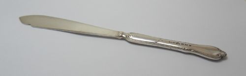 FINE SILVER HANDLED LETTER OPENER BIRMINGHAM 1960 - ADDITIONAL PHOTO 1