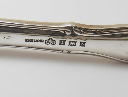 FINE SILVER HANDLED LETTER OPENER BIRMINGHAM 1960 - ADDITIONAL PHOTO 6