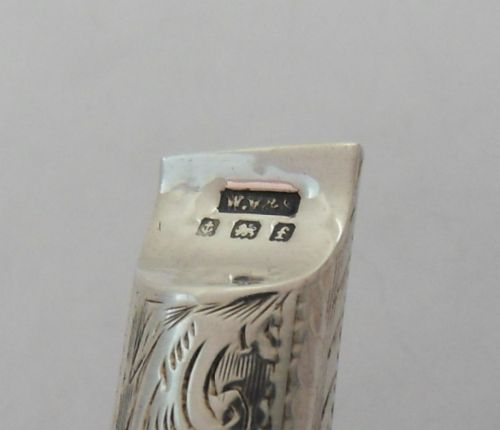 RARE EDWARDIAN SILVER FOB WHISTLE BIRMINGHAM 1905 - ADDITIONAL PHOTO 7
