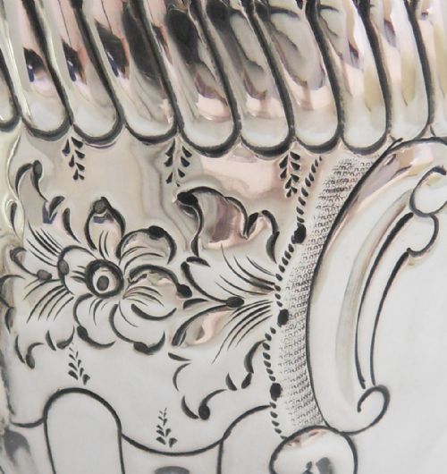 FINE VICTORIAN SILVER PORRINGER SHEFFIELD 1896 - ADDITIONAL PHOTO 9