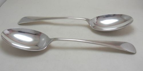 SHEFFIELD 1917 BY WALKER HALL SILVER SERVING SPOONS - ADDITIONAL PHOTO 1