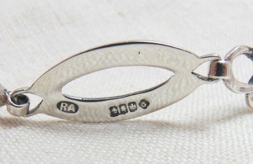 DESIGNER VINTAGE CELTIC SILVER BRACELET BY ROBERT ALLISON - ADDITIONAL PHOTO 5