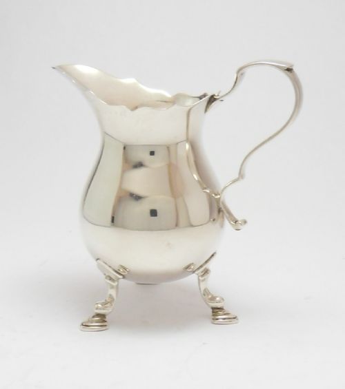 FINE SILVER MILK JUG LONDON 1937 BY EDWARD BARNARD SONS LTD - ADDITIONAL PHOTO 1