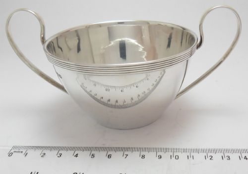 FINE STERLING SILVER PORRINGER SHEFFIELD 1926 - ADDITIONAL PHOTO 3