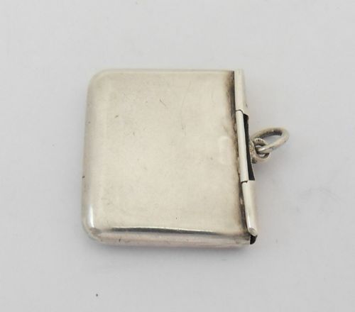 EDWARDIAN SILVER STAMP CASE BIRMINGHAM 1906 - ADDITIONAL PHOTO 4