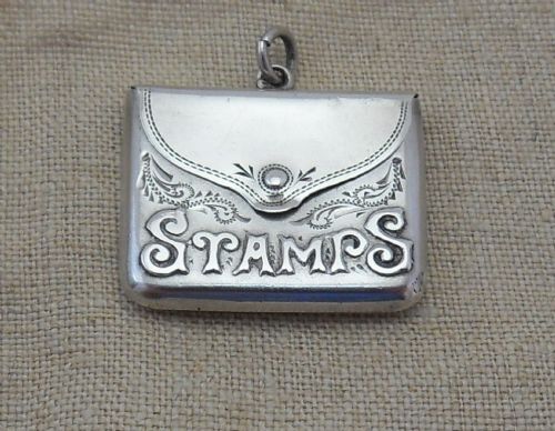 EDWARDIAN SILVER STAMP CASE BIRMINGHAM 1906 - ADDITIONAL PHOTO 8