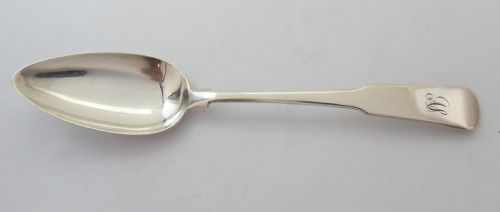 silver scottish provincial teaspoon perth c1830 - CATEGORY: ANTIQUE SILVER - DATED 19TH CENTURY
