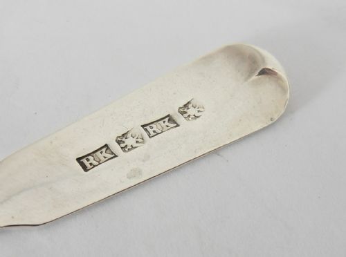 SILVER SCOTTISH PROVINCIAL TEASPOON PERTH C1830 - ADDITIONAL PHOTO 2