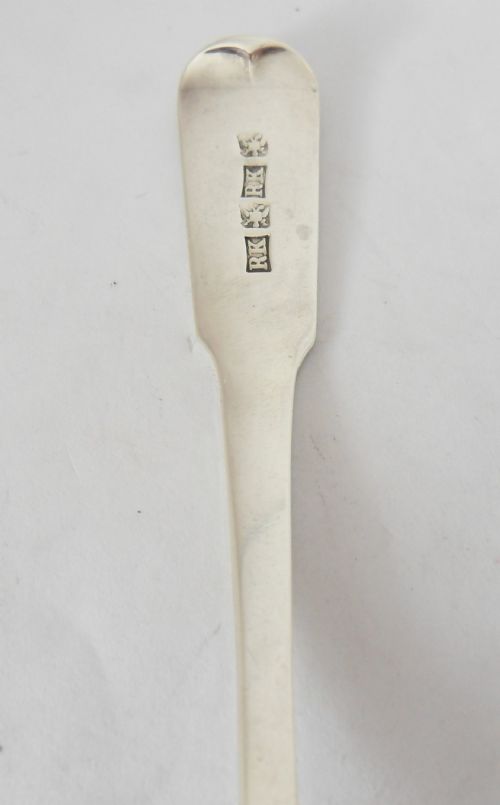 SILVER SCOTTISH PROVINCIAL TEASPOON PERTH C1830 - ADDITIONAL PHOTO 3