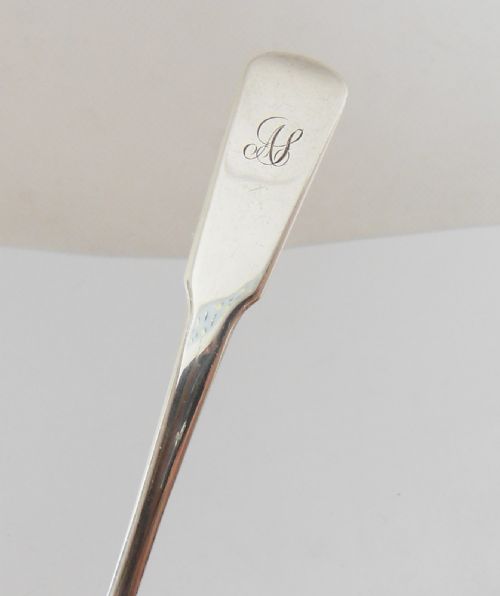 SILVER SCOTTISH PROVINCIAL TEASPOON PERTH C1830 - ADDITIONAL PHOTO 4