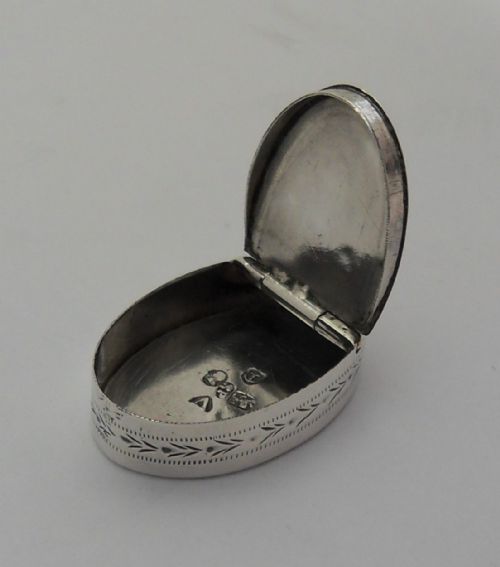 BIRMINGHAM 1793 SILVER SNUFF BOX BY SAMUEL PEMBERTON - ADDITIONAL PHOTO 4