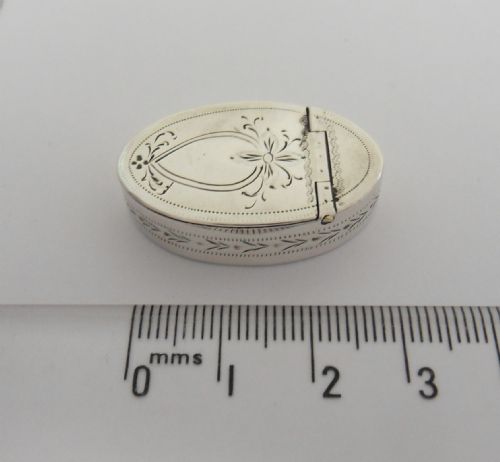BIRMINGHAM 1793 SILVER SNUFF BOX BY SAMUEL PEMBERTON - ADDITIONAL PHOTO 10