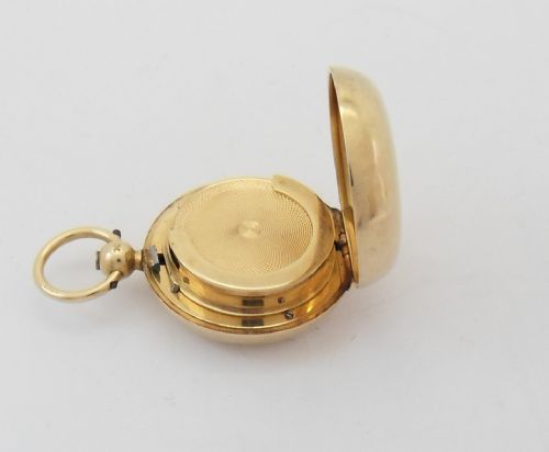 SUPERB 18CT GOLD SOVEREIGN CASE HOLDER LONDON 1904 - ADDITIONAL PHOTO 5