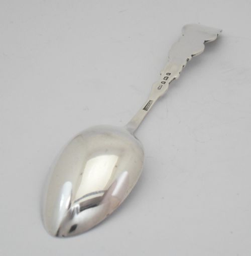 SUPERB EDWARDIAN SILVER NURSERY RHYME SPOON BIRMINGHAM 1903 - ADDITIONAL PHOTO 5