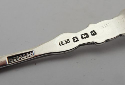 SUPERB EDWARDIAN SILVER NURSERY RHYME SPOON BIRMINGHAM 1903 - ADDITIONAL PHOTO 6