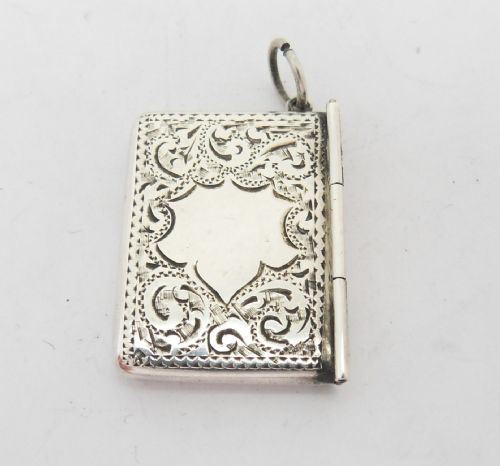 ENVELOPE FORM SILVER STAMP CASE BIRMINGHAM 1911 - ADDITIONAL PHOTO 4