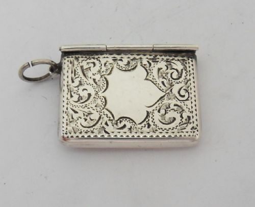 ENVELOPE FORM SILVER STAMP CASE BIRMINGHAM 1911 - ADDITIONAL PHOTO 6