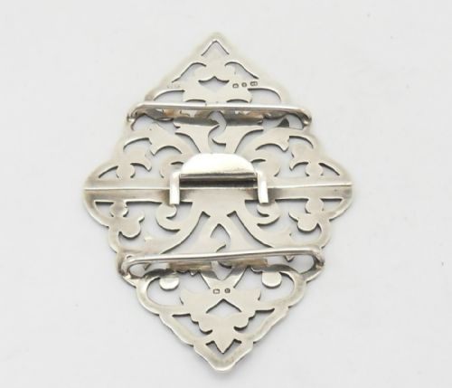 PRETTY VICTORIAN NURSE'S BUCKLE BIRMINGHAM 1898 - ADDITIONAL PHOTO 4