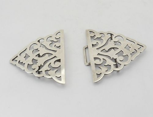 PRETTY VICTORIAN NURSE'S BUCKLE BIRMINGHAM 1898 - ADDITIONAL PHOTO 5