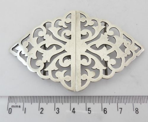 PRETTY VICTORIAN NURSE'S BUCKLE BIRMINGHAM 1898 - ADDITIONAL PHOTO 8