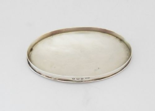 CUT GLASS SILVER TOPPED TRINKET BOX BIRMINGHAM 1921 - ADDITIONAL PHOTO 8