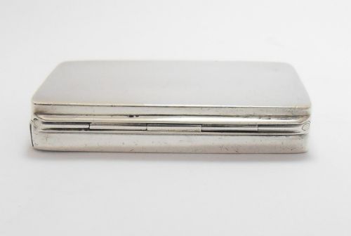 EDWARDIAN SILVER VESTA BOX MATCH STRIKER CHESTER 1906 - ADDITIONAL PHOTO 4