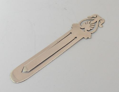 VICTORIAN SILVER BOOKMARK BIRMINGHAM 1890 - ADDITIONAL PHOTO 2