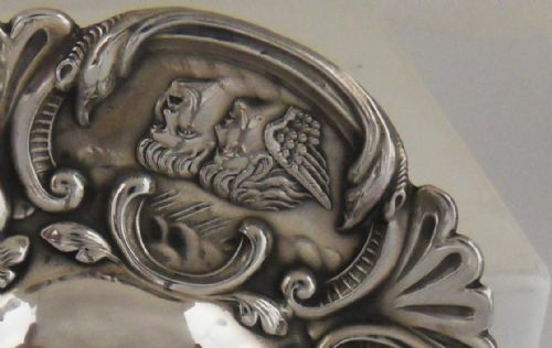 SILVER RING TREE WITH REYNOLD'S ANGELS BIRMINGHAM 1911 - ADDITIONAL PHOTO 5