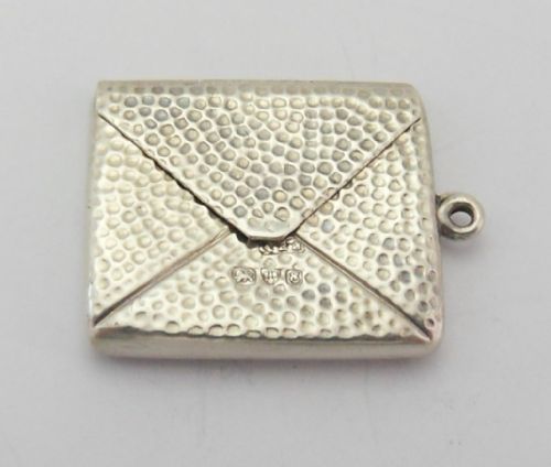 rare pattern silver stamp case chester 1905 - CATEGORY: ANTIQUE SILVER - DATED EDWARDIAN