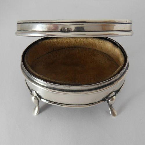 EDWARDIAN SILVER TORTOISESHELL TRINKET BOX BY LEVI SALAMAN - ADDITIONAL PHOTO 6