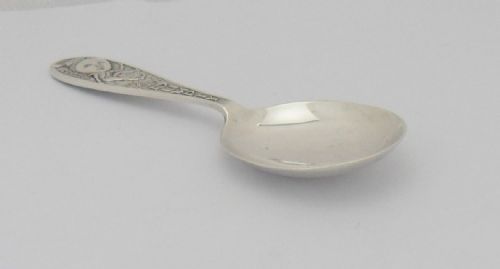 SCOTTISH SILVER HUMPTY DUMPTY CHILD'S NURSERY SPOON GLASGOW 1930 - ADDITIONAL PHOTO 4