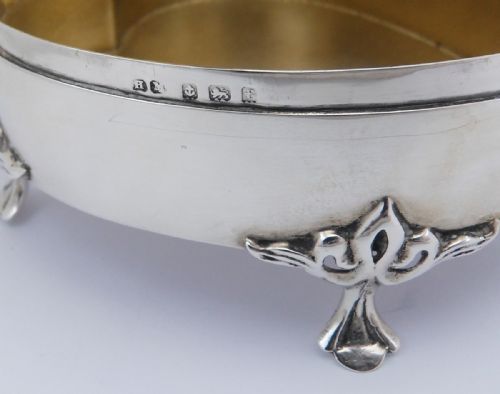 SUPERB SILVER HEART TRINKET BOX BIRMINGHAM 1905 - ADDITIONAL PHOTO 4