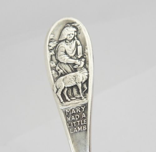SILVER SPOON PUSHER NURSERY CHRISTENING SET CHESTER 1956 - ADDITIONAL PHOTO 10