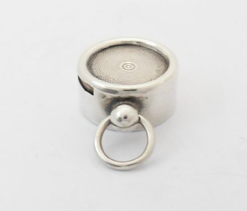 SMALL EDWARDIAN SILVER SOVEREIGN CASE CHESTER 1904 - ADDITIONAL PHOTO 4