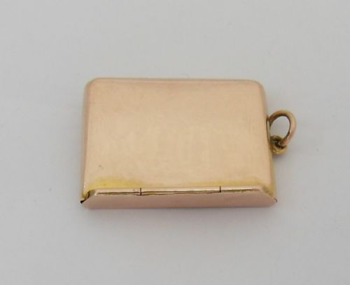 RARE 9CT GOLD EDWARDIAN STAMP CASE BIRMINGHAM 1907 - ADDITIONAL PHOTO 6