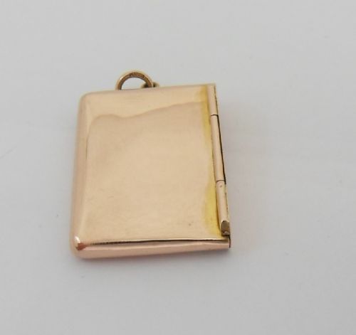RARE 9CT GOLD EDWARDIAN STAMP CASE BIRMINGHAM 1907 - ADDITIONAL PHOTO 7