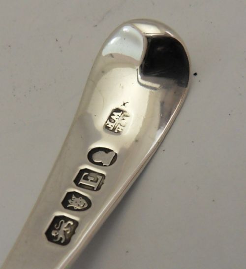 SUPERB GEORGIAN SILVER SUGAR SIFTER SPOON LONDON 1800 - ADDITIONAL PHOTO 2