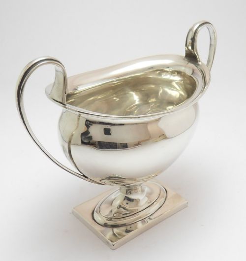 EXQUISITE SILVER TWIN HANDLED SUGAR BOWL BIRMINGHAM 1916 - ADDITIONAL PHOTO 4