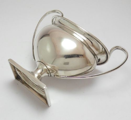 EXQUISITE SILVER TWIN HANDLED SUGAR BOWL BIRMINGHAM 1916 - ADDITIONAL PHOTO 5