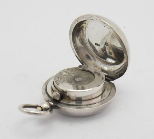 large silver single sovereign case chester 1902 - CATEGORY: ANTIQUE SILVER - DATED EDWARDIAN