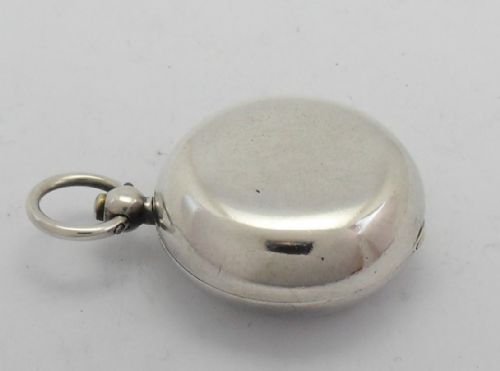 LARGE SILVER SINGLE SOVEREIGN CASE CHESTER 1902 - ADDITIONAL PHOTO 6