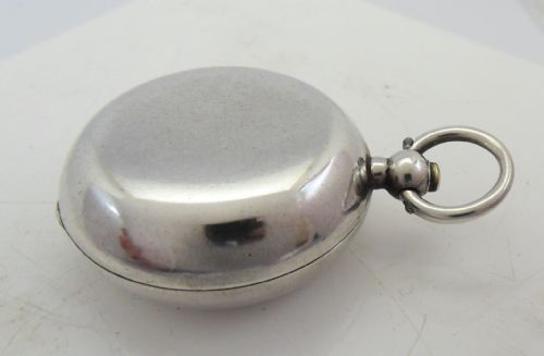 LARGE SILVER SINGLE SOVEREIGN CASE CHESTER 1902 - ADDITIONAL PHOTO 9